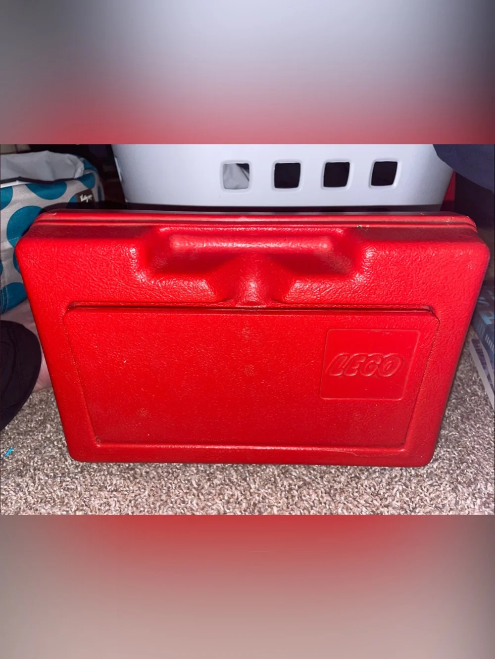 Lego Red Carry Case